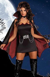 Embrace Nocturnal Elegance with Fang Banging Fun Costume Fancy Dress Ups